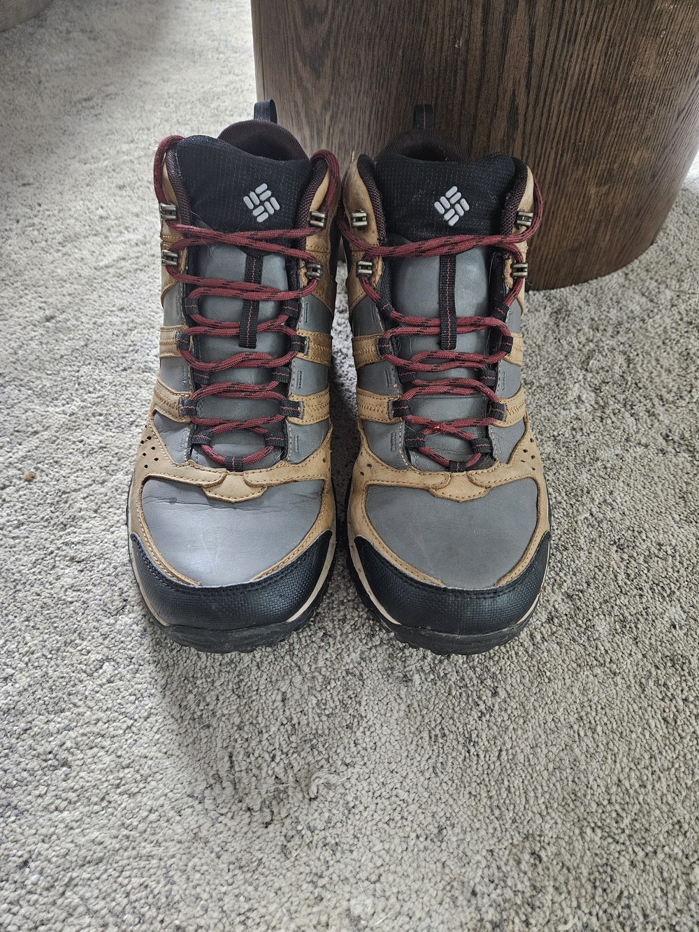 Columbia Men’s Brown/Gray Waterproof Hiking Boots